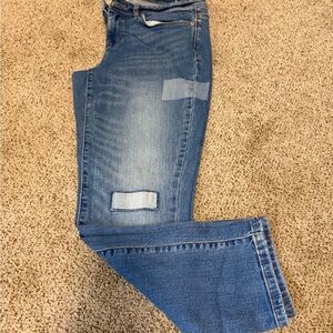 J. Jill Blue Skinny Jeans